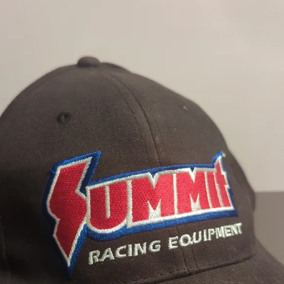 SUMMIT Racing Equipment Black Racing Hat Embroidered - Picture 6 of 7